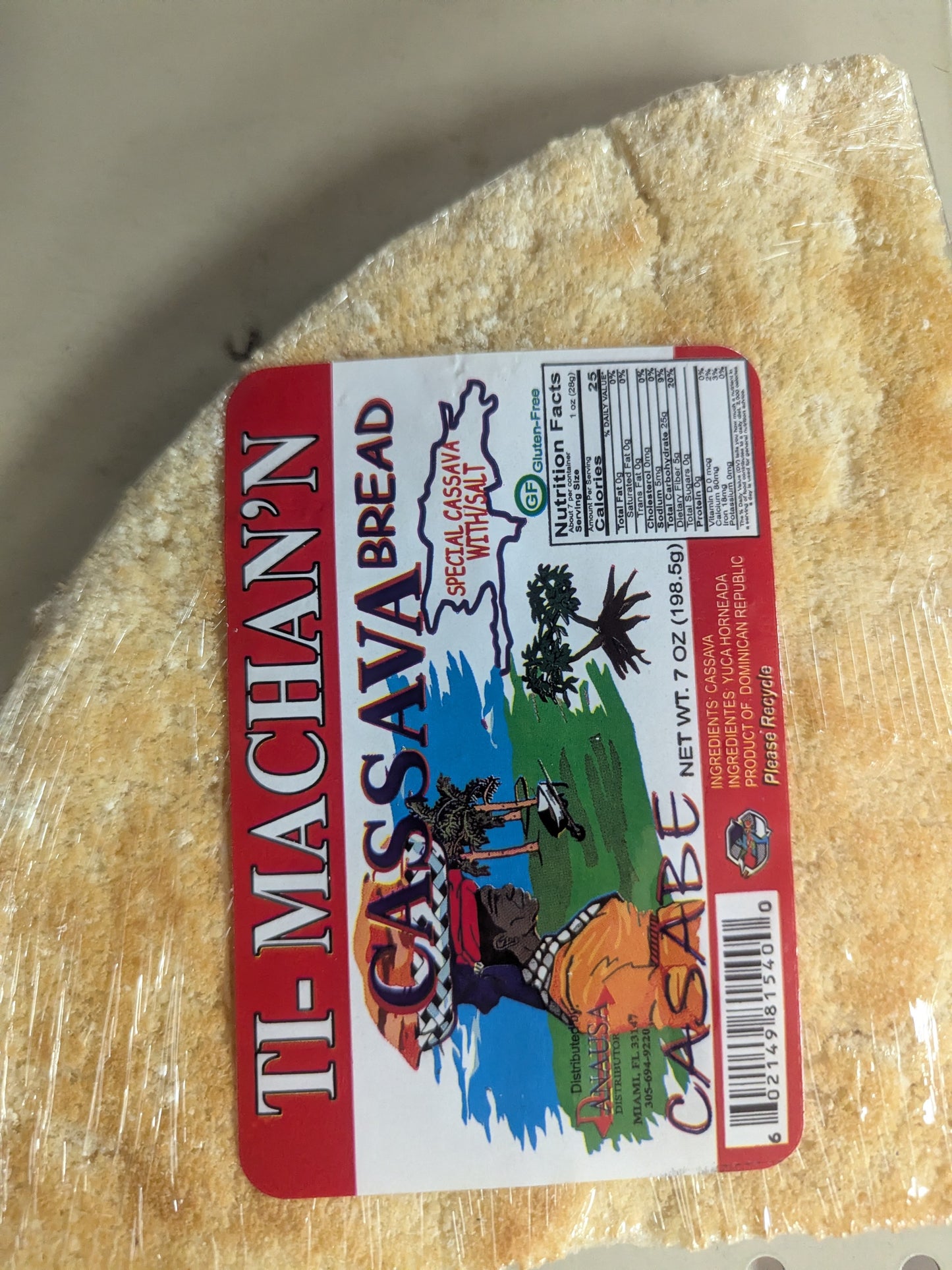 Kasav/ cassava bread